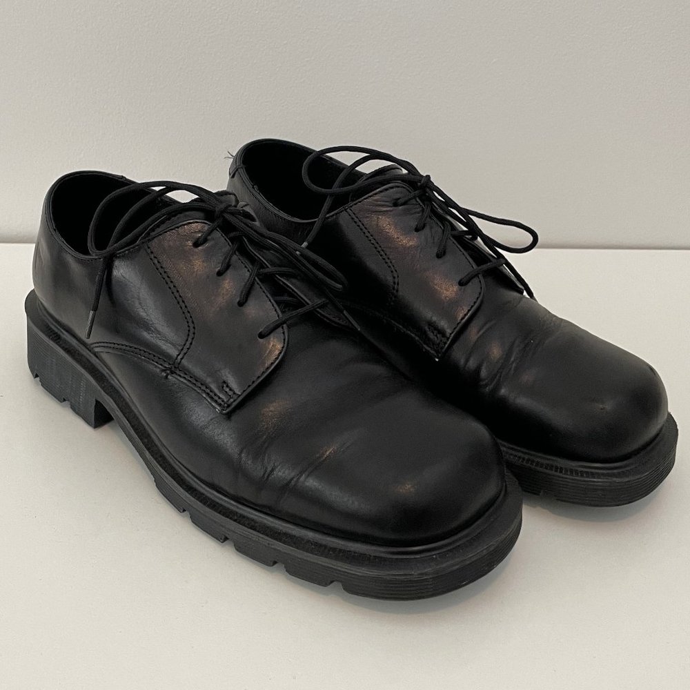 Vintage Dr. Marten Black Abilene Gibson Oxford (circa 1997) - Size W7/M5
